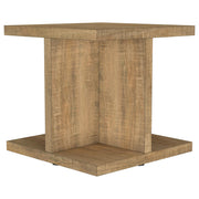  Coaster Furniture Cortona 706177 Square Engineered Wood Side Table - Mango IMAGE 6
