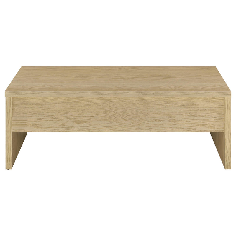  Coaster Furniture Canoga 706348-S3 3-piece Lift Top Cocktail Coffee Table Set - Light Oak IMAGE 12