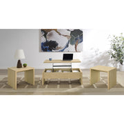  Coaster Furniture Canoga 706348-S3 3-piece Lift Top Cocktail Coffee Table Set - Light Oak IMAGE 2