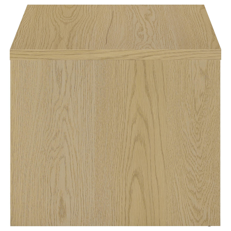  Coaster Furniture Canoga 706348-S3 3-piece Lift Top Cocktail Coffee Table Set - Light Oak IMAGE 3