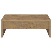  Coaster Furniture Canoga 706358 Engineered Wood Lift Top Coffee Table - Mango IMAGE 1