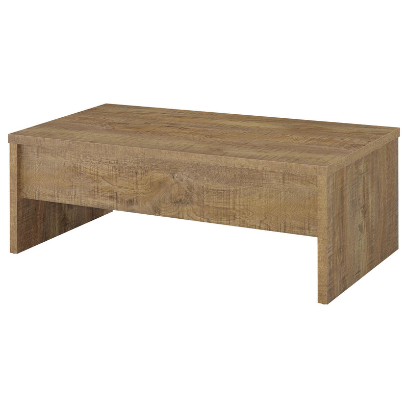  Coaster Furniture Canoga 706358 Engineered Wood Lift Top Coffee Table - Mango IMAGE 3