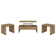 Coaster Furniture Canoga 706358-S3 3-piece Lift Top Cocktail Coffee Table Set - Mango IMAGE 1