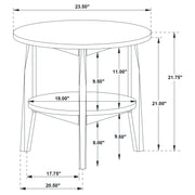  Coaster Furniture Bradley 706448-S2 2-Piece Round SmartTop Coffee Table Set - Grey/Natural IMAGE 11