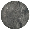  Coaster Furniture Bradley 706457 Round SmartTop Side Table - Smokey Grey/Dark Brown IMAGE 5