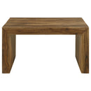  Coaster Furniture Odilia 708418-S3 3-piece Solid Wood Coffee and End Table Set - Auburn IMAGE 11