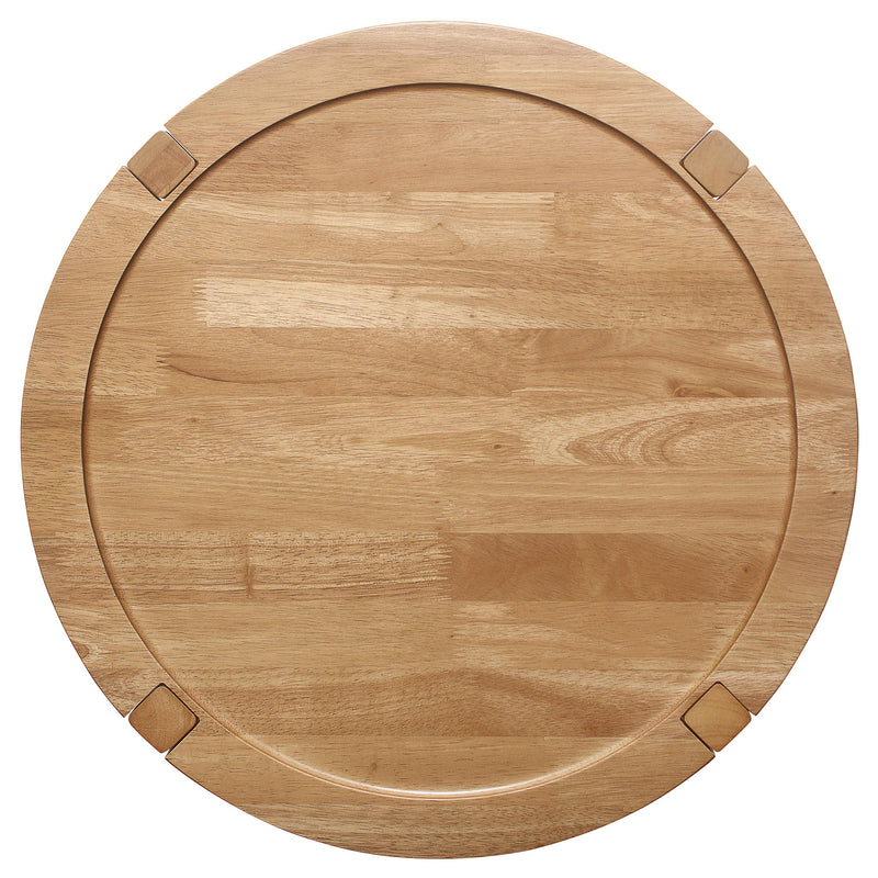  Coaster Furniture Camillo 709698-S2 2-piece Round Coffee and End Table Set - Maple IMAGE 5