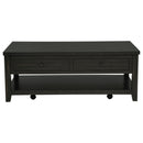  Coaster Furniture Payne 710565 48-inch Mobile Lift Top Coffee Table - Distressed Java IMAGE 4