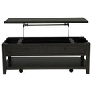  Coaster Furniture Payne 710565 48-inch Mobile Lift Top Coffee Table - Distressed Java IMAGE 7