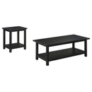  Coaster Furniture Payne 710568-S2A 2-piece Coffee and End Table Set - Distressed Java IMAGE 1