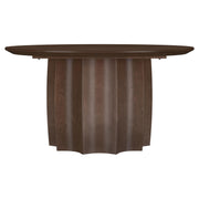  Coaster Furniture Cayenne 710778-S2 2-piece Solid Mango Wood Coffee Table Set - Walnut IMAGE 4