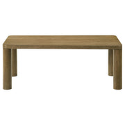  Coaster Furniture Castlewood 710858-S3 3-piece Cocktail Coffee Table Set - Brown Oak IMAGE 6
