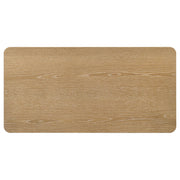  Coaster Furniture Castlewood 710868 Engineered Wood Coffee Table - Light Oak IMAGE 5