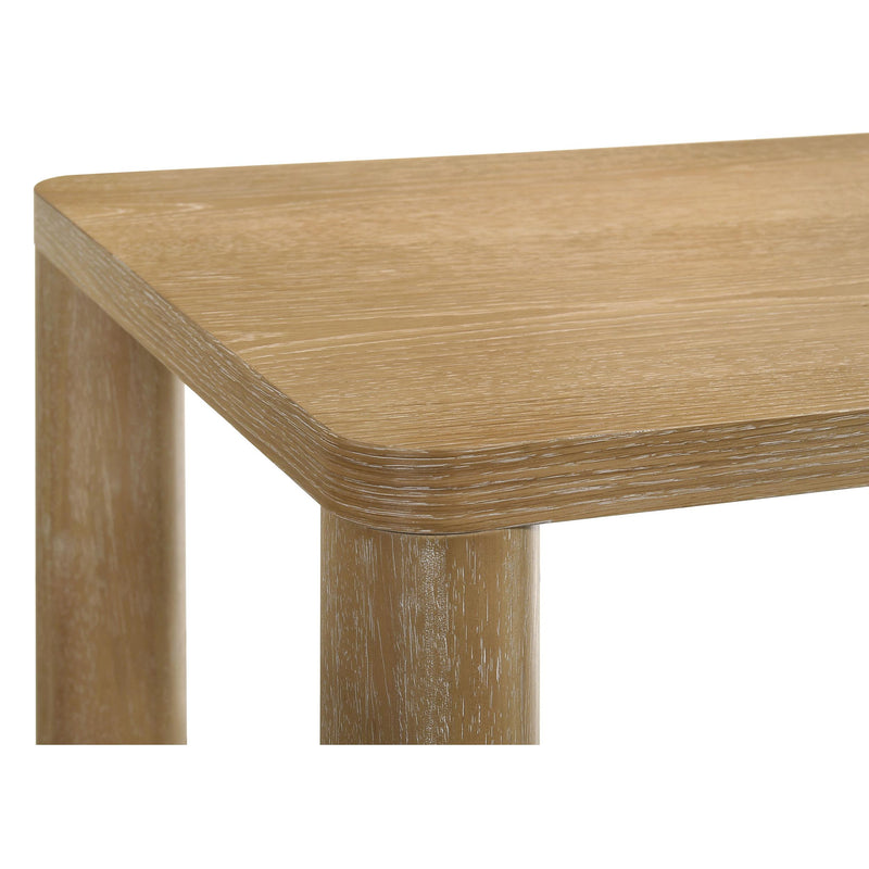  Coaster Furniture Castlewood 710868 Engineered Wood Coffee Table - Light Oak IMAGE 8