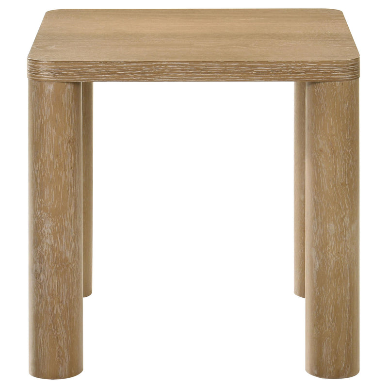 Coaster Furniture Castlewood 710868-S2 2-piece Cocktail Coffee Table Set - Light Oak IMAGE 5