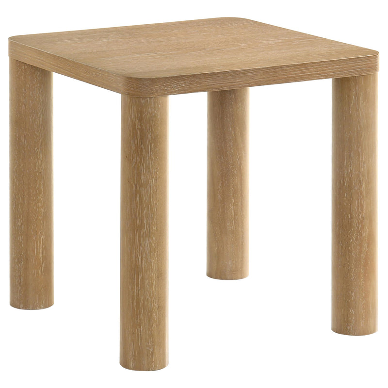  Coaster Furniture Castlewood 710868-S2 2-piece Cocktail Coffee Table Set - Light Oak IMAGE 7