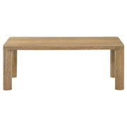  Coaster Furniture Castlewood 710868-S3 3-piece Cocktail Coffee Table Set - Light Oak IMAGE 7