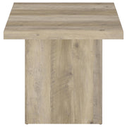  Coaster Furniture Devar 710877 Square Engineered Wood End Table - Distressed Pine IMAGE 7