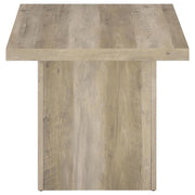  Coaster Furniture Devar 710877 Square Engineered Wood End Table - Distressed Pine IMAGE 9