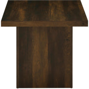  Coaster Furniture Devar 710888-S2 2-piece Square Coffee and End Table Set - Dark Pine IMAGE 7