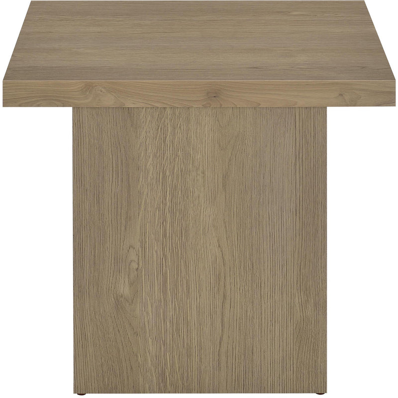  Coaster Furniture Devar 710918-S3 3-piece Square Cocktail Coffee End Table Set - Latte IMAGE 4