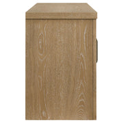  Coaster Furniture Brenham 720130 79-inch 4-door TV Stand Media Console - Washed Oak IMAGE 10