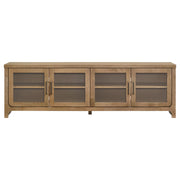  Coaster Furniture Brenham 720130 79-inch 4-door TV Stand Media Console - Washed Oak IMAGE 12