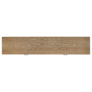  Coaster Furniture Brenham 720130 79-inch 4-door TV Stand Media Console - Washed Oak IMAGE 4