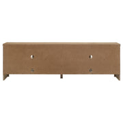 Coaster Furniture Brenham 720130 79-inch 4-door TV Stand Media Console - Washed Oak IMAGE 7