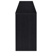  Coaster Furniture Denison 720223 79-inch 4-door TV Stand Media Console - Black IMAGE 3