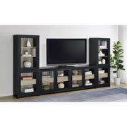  Coaster Furniture Denison 720224 67-inch 2-door Media Tower Storage Cabinet - Black IMAGE 10