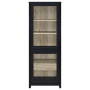  Coaster Furniture Denison 720224 67-inch 2-door Media Tower Storage Cabinet - Black IMAGE 9