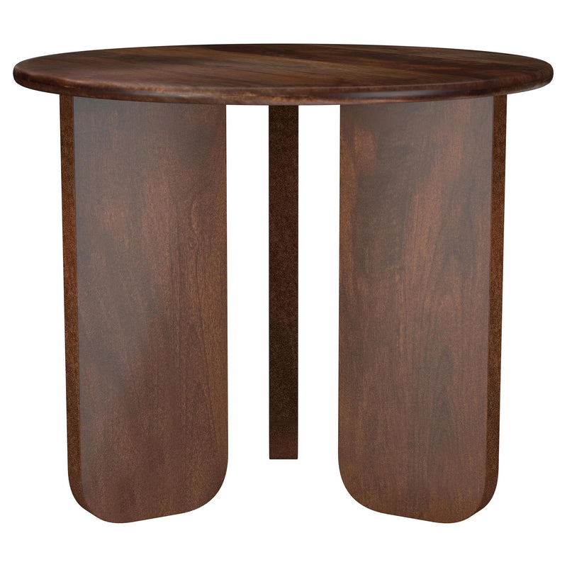  Coaster Furniture Dale 721998-S2 2-piece Solid Wood Coffee and End Table Set - Brown IMAGE 5