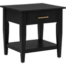  Coaster Furniture Lindenton 722728-S3 3-piece Wood Lift-Top Coffee and End Table Set - Black IMAGE 4
