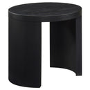  Coaster Furniture Sweeney 722828-S2 2-piece Coffee and End Occasional Table Set - Black IMAGE 6
