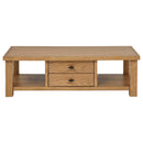  Coaster Furniture Beasley 723328-S2 2-Piece Wood Coffee Table Set - Golden Oak IMAGE 8