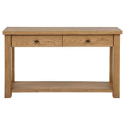  Coaster Furniture Beasley 723329 2-Drawer Wood Console Table - Golden Oak IMAGE 14