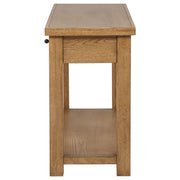  Coaster Furniture Beasley 723329 2-Drawer Wood Console Table - Golden Oak IMAGE 3