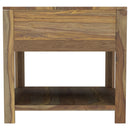  Coaster Furniture Esther 723887 1-drawer Solid Wood End Table - Natural Sheesham IMAGE 4