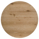  Coaster Furniture Kessler 735988-S2 2-piece Round Sculptural Wood Coffee Table Set - Light Oak IMAGE 6