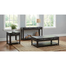  Coaster Furniture Marcelo 736067 Wood End Table with Drawer and Shelf - Coffee IMAGE 14