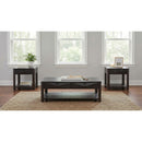  Coaster Furniture Marcelo 736067 Wood End Table with Drawer and Shelf - Coffee IMAGE 16