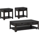  Coaster Furniture Marcelo 736068-S3 3-piece Coffee Table Set with Storage - Coffee IMAGE 1