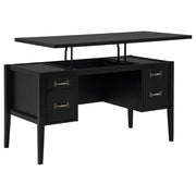  Coaster Furniture Graham 800866 54-inch 4-drawer Double Pedestal Lift Top Computer Desk - Black IMAGE 8