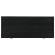  Coaster Furniture Goodson 801586 64-inch 4-Drawer Double Pedestal Computer Desk - Black IMAGE 6
