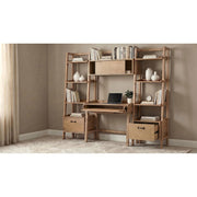  Coaster Furniture Fabian 802044 Bookshelf Bridge with Cubbies  - Distressed Light Brown IMAGE 13