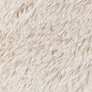  Coaster Furniture Fitzroy 907533 Faux Fur Upholstered Chair Solid Wood Arms - Latte IMAGE 2