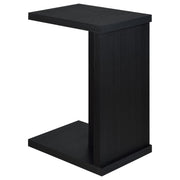  Coaster Furniture Clower 930276 Engineered Wood C-Shaped Sofa Side Table - Black IMAGE 7