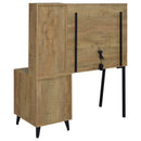  Coaster Furniture Souza 930283 5-Drawer Makeup Vanity Table With LED Mirror - Mango IMAGE 6