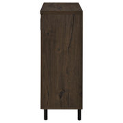  Coaster Furniture Brixton 950423 2-door Entryway Shoe Storage Cabinets - Smoked Oak IMAGE 8